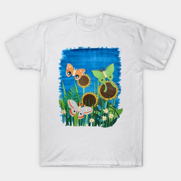 The Moth Flock T-Shirt by TheMothFlock